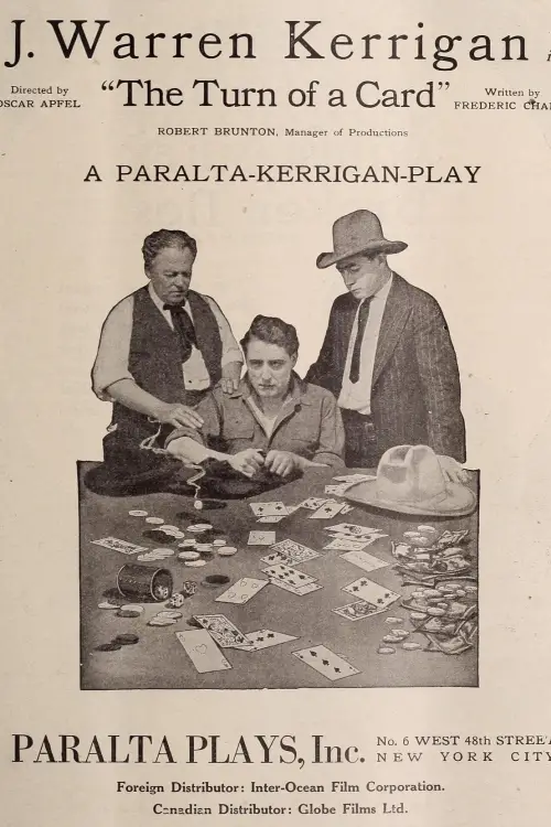 Movie poster "The Turn of a Card"