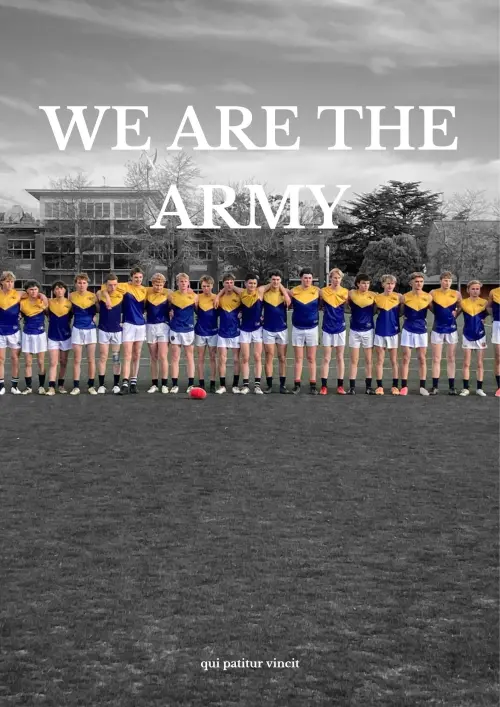 Movie poster "We Are The Army"