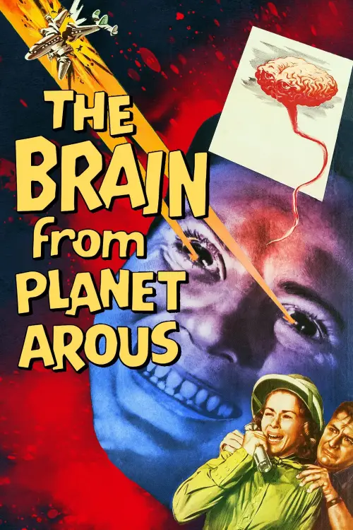Movie poster "The Brain from Planet Arous"