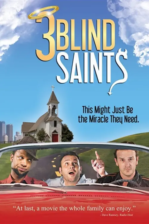 Movie poster "3 Blind Saints"