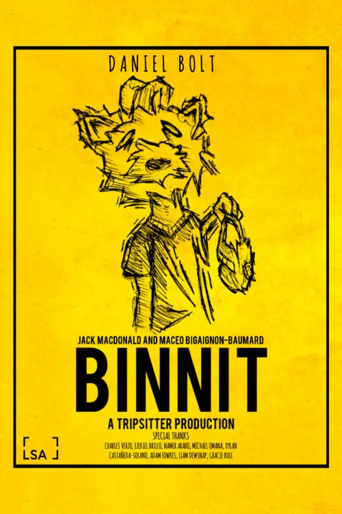 Movie poster "Binnit"