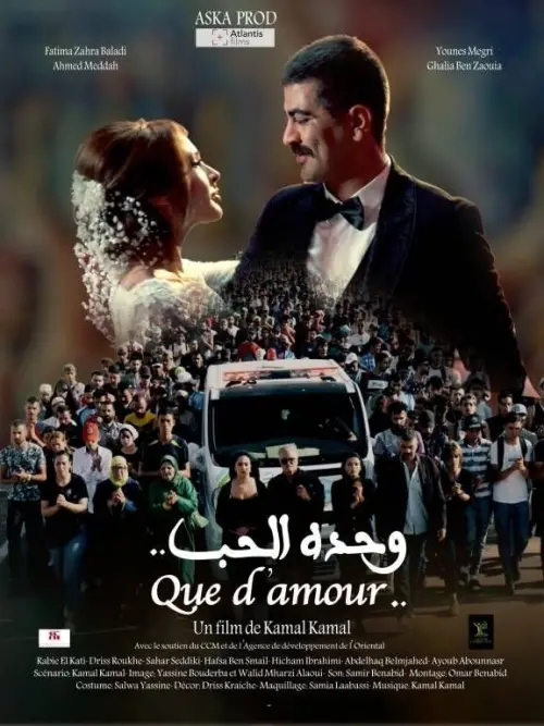 Movie poster "Que d’Amour"