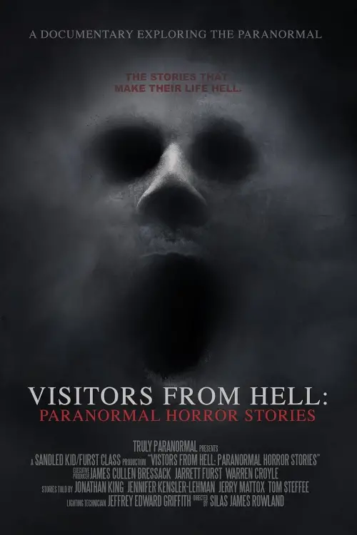 Movie poster "Visitors from Hell: Paranormal Horror Stories"