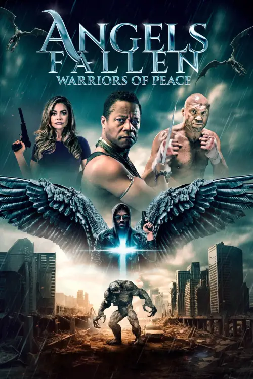 Movie poster "Angels Fallen: Warriors of Peace"