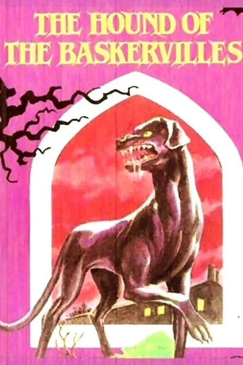Movie poster "The Hound of the Baskervilles"