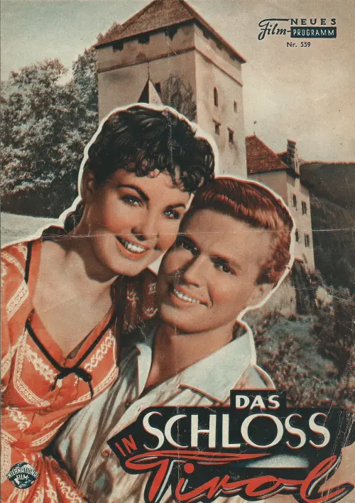 Movie poster "Castle in Tyrol"