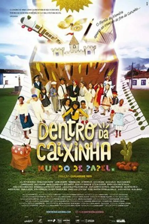 Movie poster "Dentro da Caixinha – Mundo de Papel"