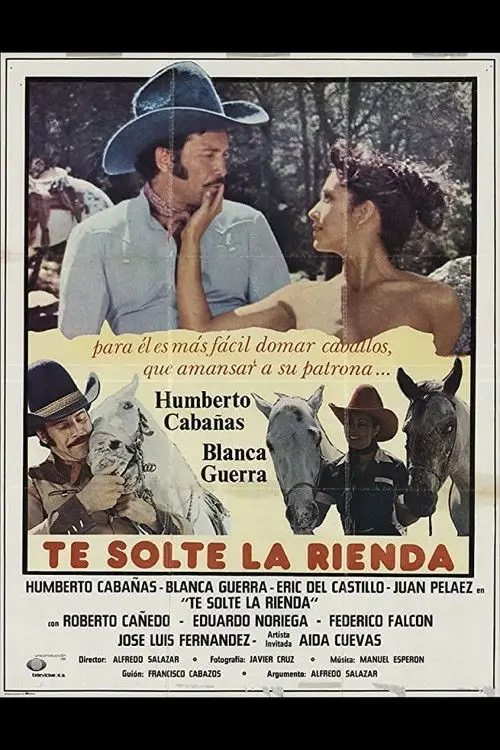 Movie poster "Te Solte la Rienda"