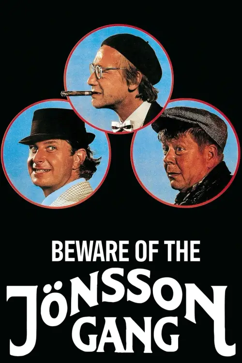 Movie poster "Beware of the Jönsson Gang"