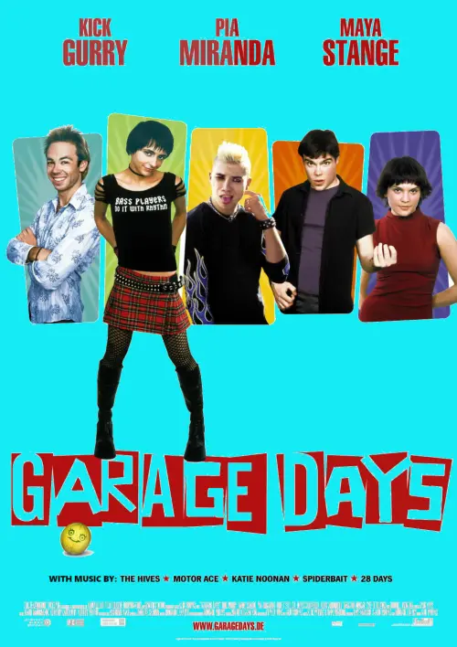 Movie poster "Garage Days"