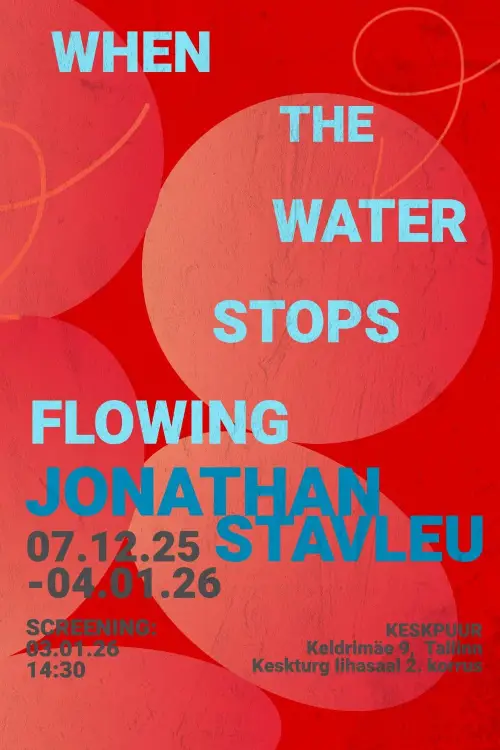 Movie poster "When the Water Stops Flowing"