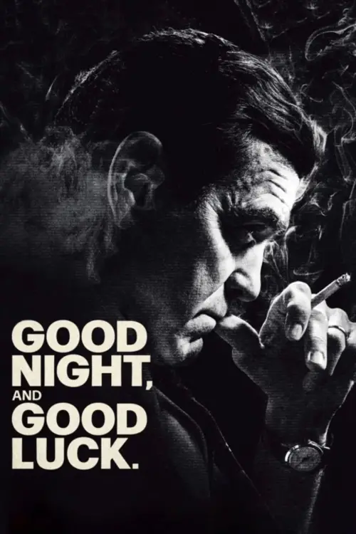 Movie poster "Good Night, and Good Luck."