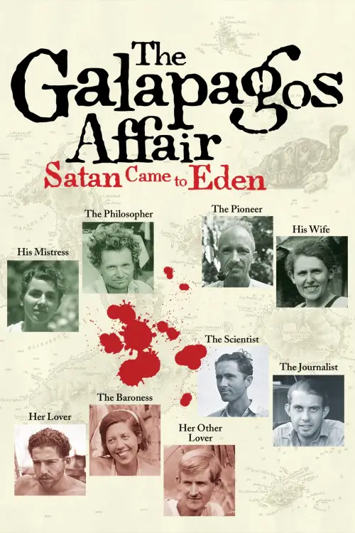 Movie poster "The Galapagos Affair: Satan Came to Eden"