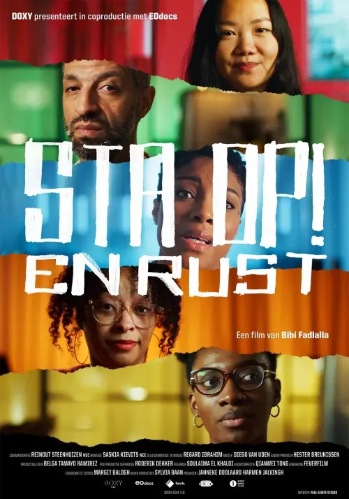 Movie poster "Sta op! En rust"