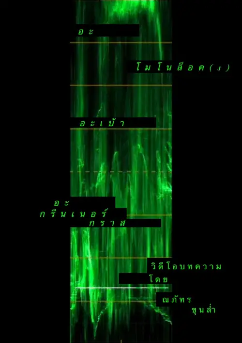 Movie poster "A Monologue(s) about a Greener Grass"