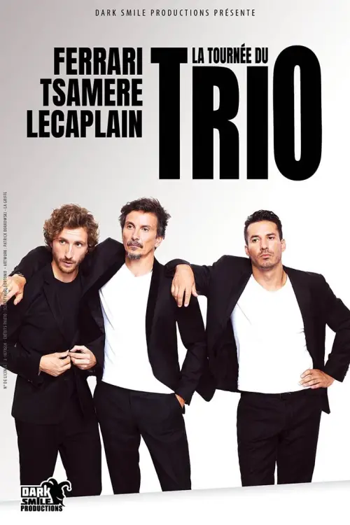 Movie poster "Ferrari Tsamère Lecaplain : Le trio en direct au cinéma"