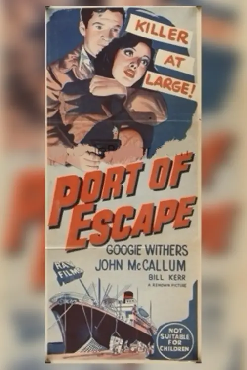 Movie poster "Port of Escape"