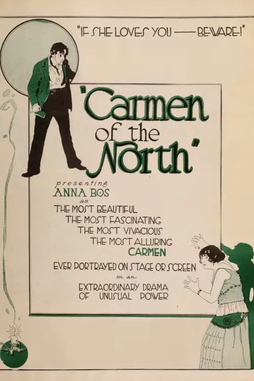 Movie poster "Carmen of the North"