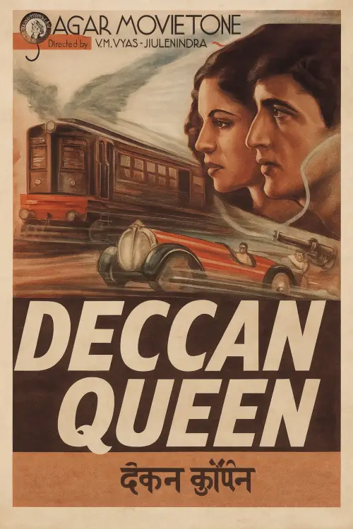 Movie poster "Deccan Queen"