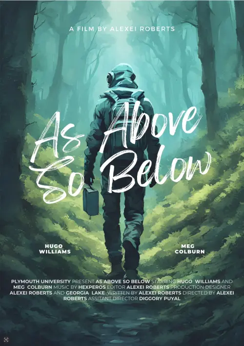 Movie poster "As Above So Below"