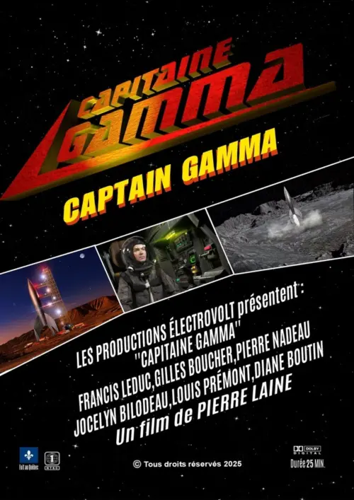 Movie poster "Capitaine gamma"