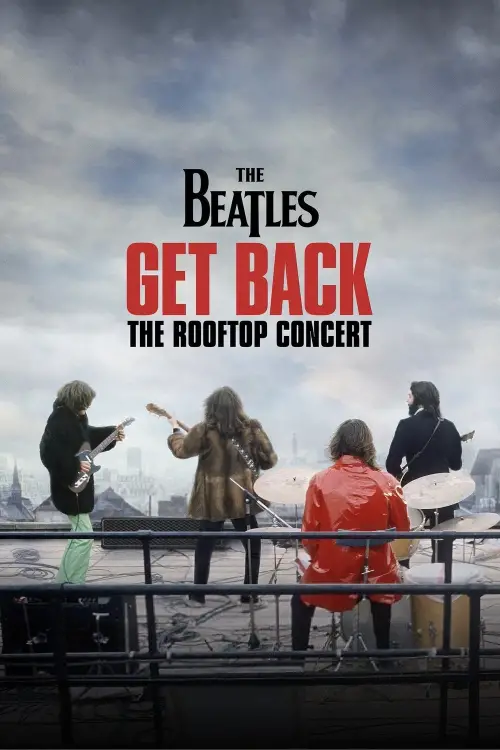 Movie poster "The Beatles: Get Back - The Rooftop Concert"