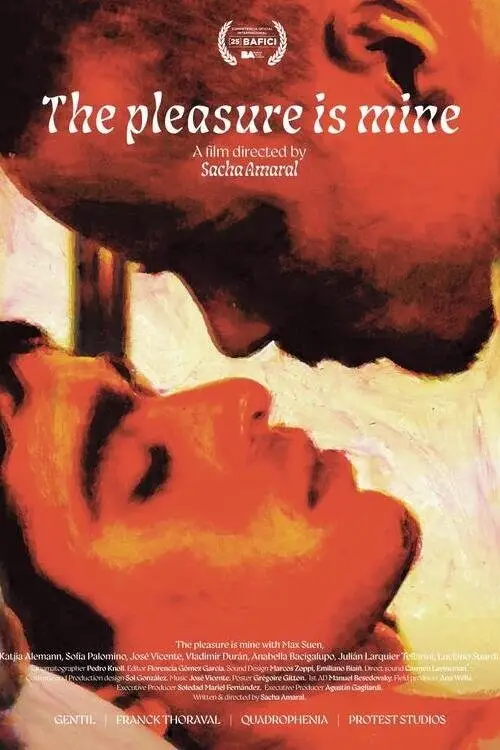 Movie poster "The Pleasure Is Mine"