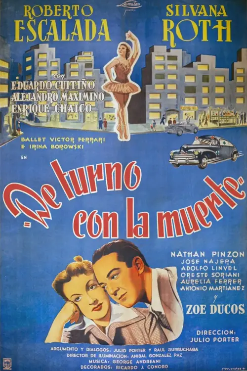 Movie poster "De turno con la muerte"