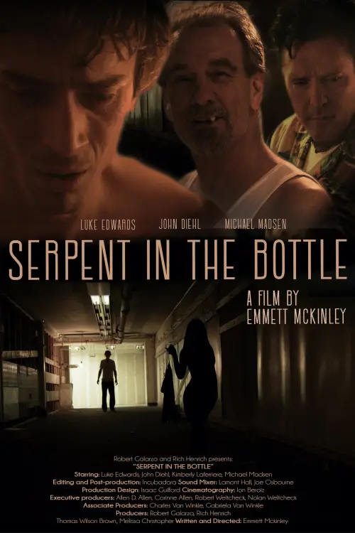 Movie poster "Serpent in the Bottle"