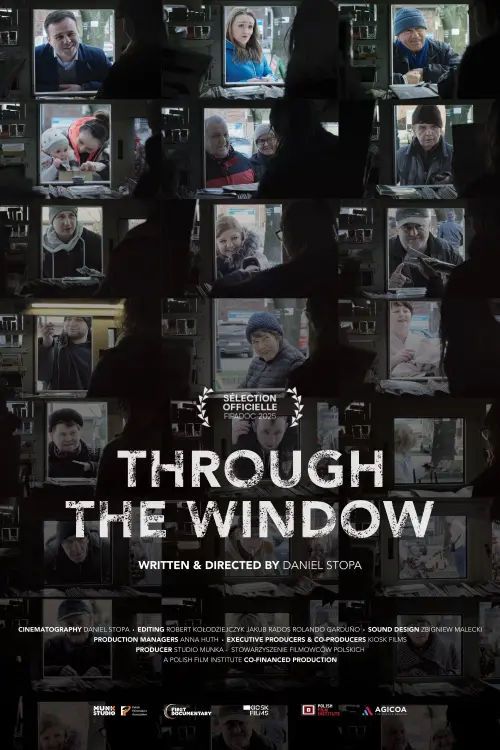 Movie poster "Through the Window"