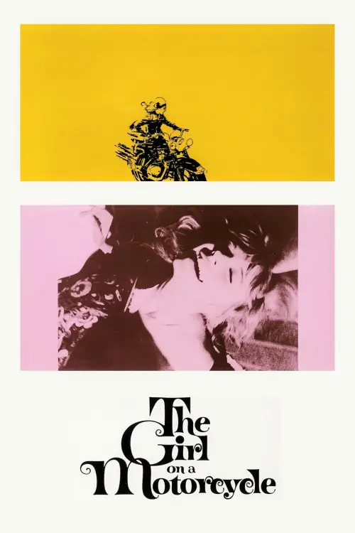 Movie poster "The Girl on a Motorcycle"
