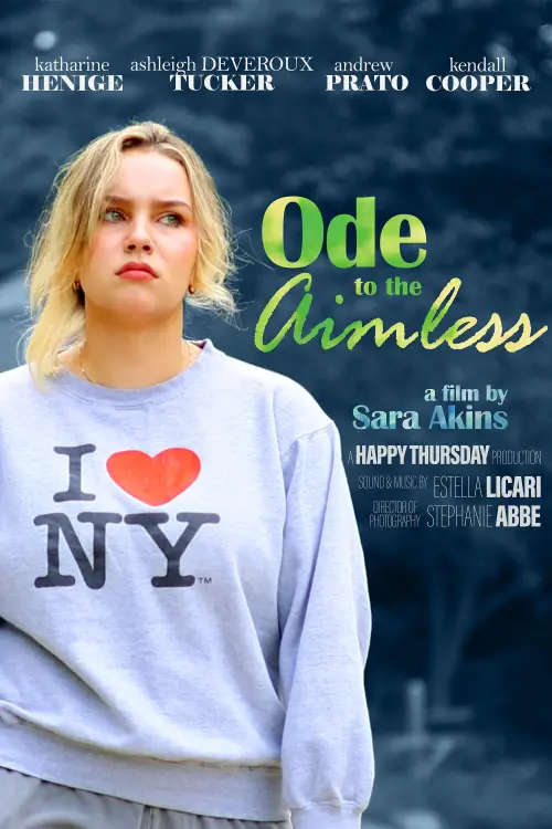 Movie poster "Ode to the Aimless"