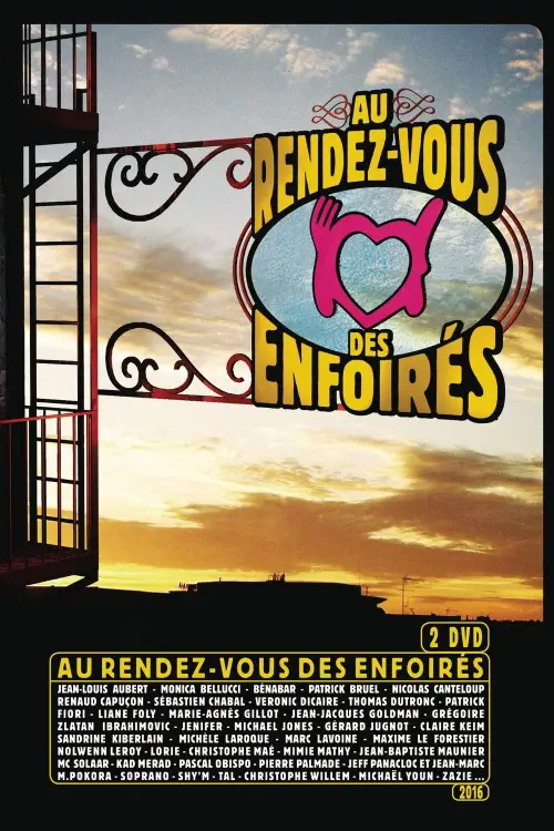 Movie poster "Les Enfoirés 2016 - Au rendez-vous des Enfoirés"