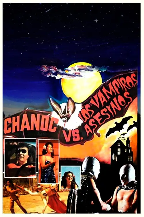Movie poster "Chanoc and the Son of Santo vs. The Killer Vampires"