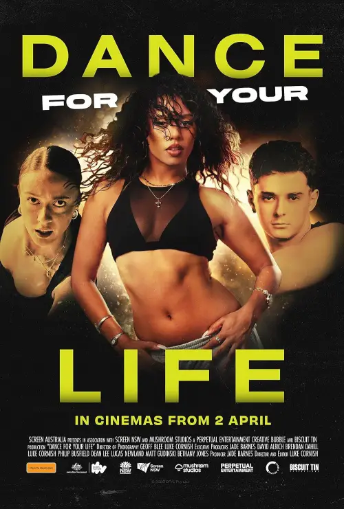 Movie poster "Dance For Your Life"