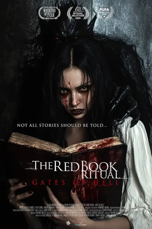 Movie poster "The Red Book Ritual: Gates of Hell"