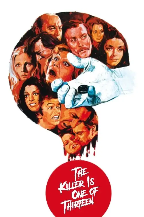 Movie poster "The Killer Is One of Thirteen"
