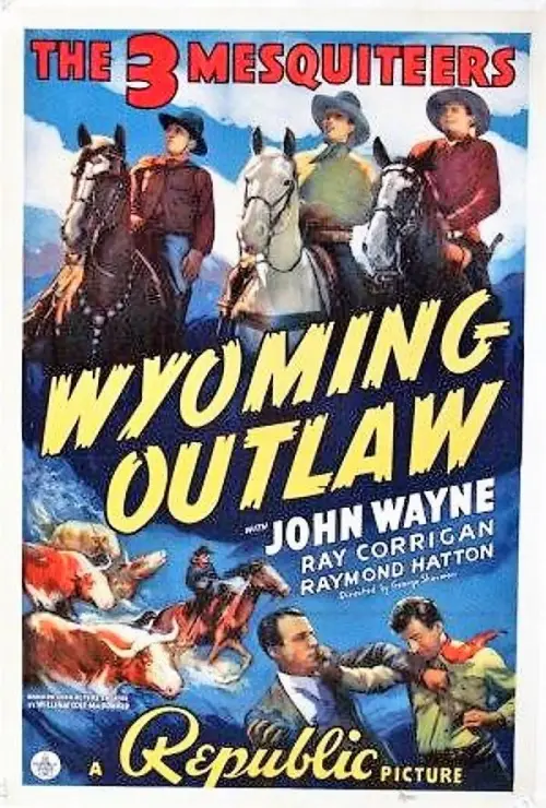 Movie poster "Wyoming Outlaw"