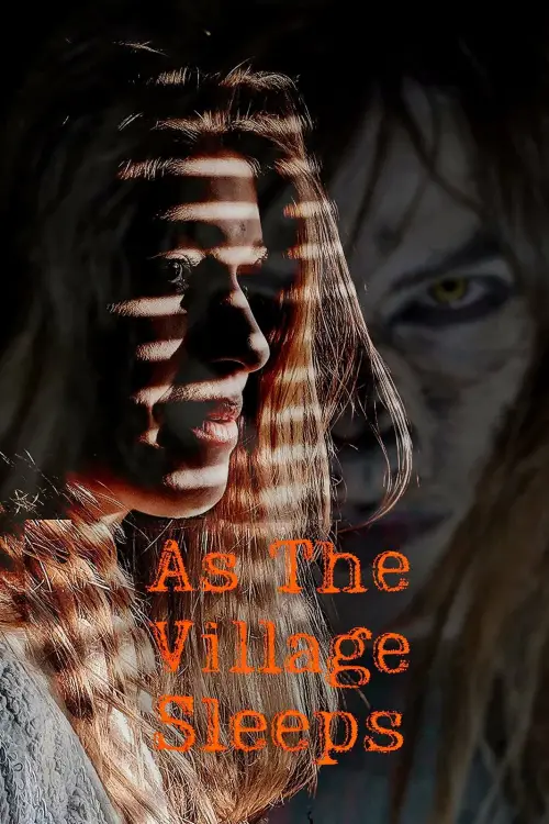 Movie poster "As the Village Sleeps"