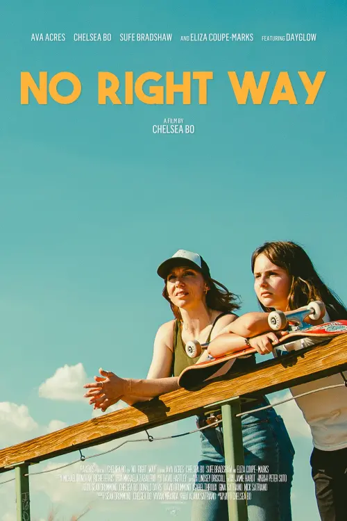 Movie poster "No Right Way"