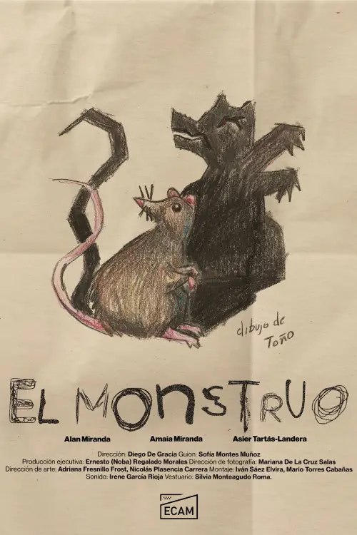 Movie poster "El monstruo"