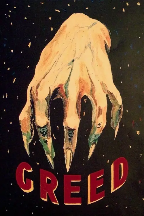 Movie poster "Greed"