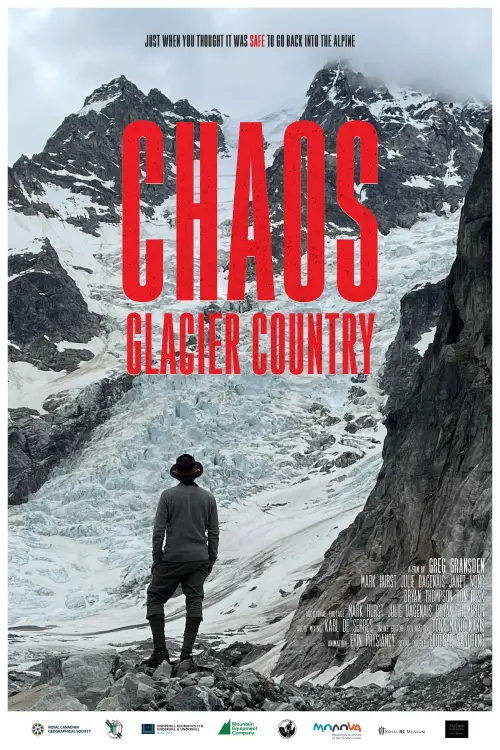 Movie poster "Chaos Glacier Country"