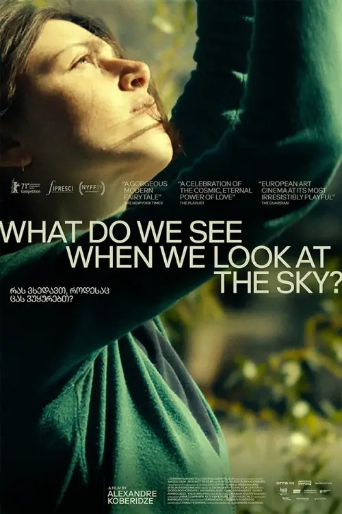Movie poster "What Do We See When We Look at the Sky?"