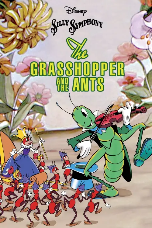 Movie poster "The Grasshopper and the Ants"