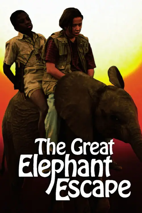 Movie poster "The Great Elephant Escape"