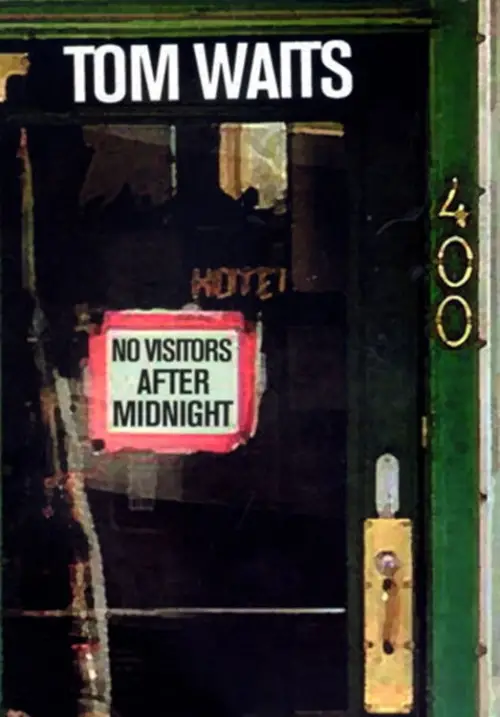 Movie poster "Tom Waits - No Visitors After Midnight"