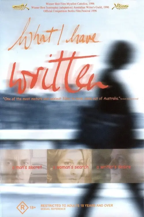 Movie poster "What I Have Written"