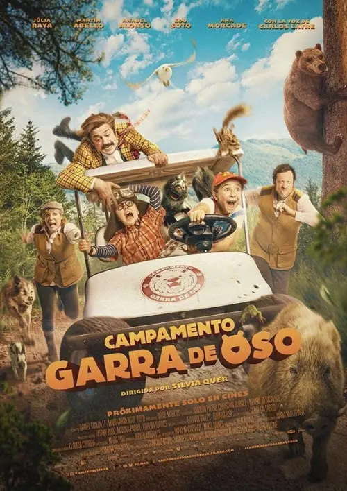 Movie poster "Campamento Garra de Oso"