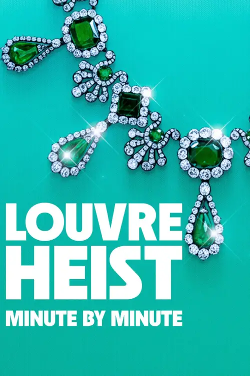 Movie poster "Louvre Heist: Minute by Minute"
